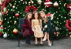 EMMA SEQUIN DRESS EMERALD 15 EMMA SEQUIN DRESS EMERALD -Fashion Dress-Trish Scully TSC14fb 1