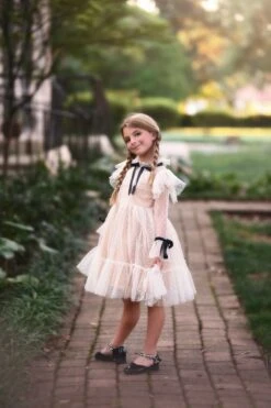 ELLE DRESS IVORY -Fashion Dress-Trish Scully TSC15fb 2