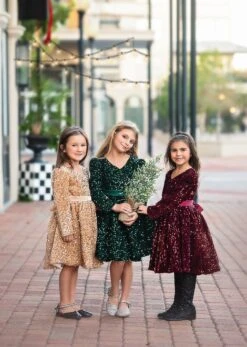 EMMA SEQUIN DRESS EMERALD 17 EMMA SEQUIN DRESS EMERALD -Fashion Dress-Trish Scully TSC15fb 3 d14831d8 f088 476b 9a3b 24d06703158c