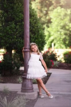 SAMARA DRESS WHITE -Fashion Dress-Trish Scully TSC1fb 11