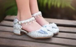 SILVER REGAL PRINCESS SHOE 11 SILVER REGAL PRINCESS SHOE -Fashion Dress-Trish Scully TSC36fb 1