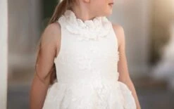 JOELLE DRESS WHITE 12 JOELLE DRESS WHITE -Fashion Dress-Trish Scully TSC5fb 7