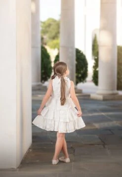 JOELLE DRESS WHITE 13 JOELLE DRESS WHITE -Fashion Dress-Trish Scully TSC6fb 6