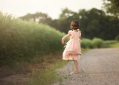 BIANCA DRESS PEACHY PINK -Fashion Dress-Trish Scully TSC7fb 10 copy9