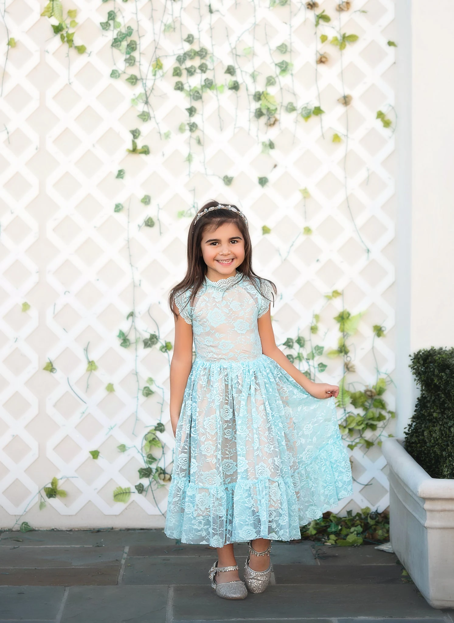 SYLVIE DRESS BLUE 3 SYLVIE DRESS BLUE