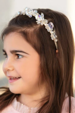 MIRABELLA HEADBAND WHITE