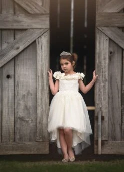 BELLE GOWN IVORY -Fashion Dress-Trish Scully bellagownivory