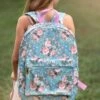 FRENCH FLORAL BACKPACK -Fashion Dress-Trish Scully bluebackpackonmodel