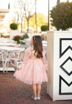 ELLE DRESS PINK -Fashion Dress-Trish Scully ellepinkback