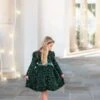 EMMA SEQUIN DRESS EMERALD -Fashion Dress-Trish Scully emmaemerald