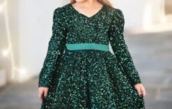 EMMA SEQUIN DRESS EMERALD 13 EMMA SEQUIN DRESS EMERALD -Fashion Dress-Trish Scully emmaemerald2