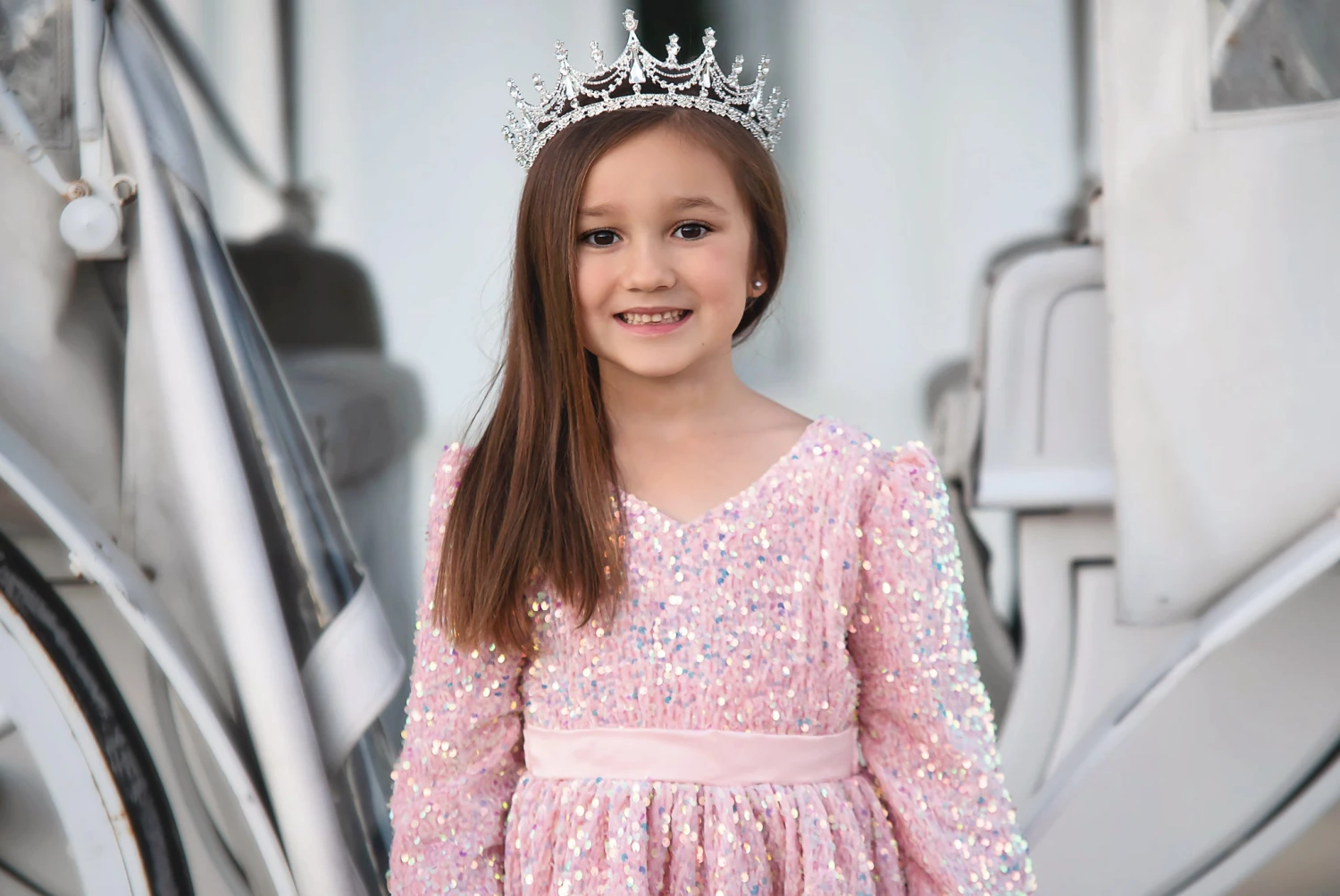 EMMA SEQUIN DRESS PINK 4 EMMA SEQUIN DRESS PINK - Image 2