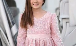 EMMA SEQUIN DRESS PINK 11 EMMA SEQUIN DRESS PINK -Fashion Dress-Trish Scully emmapink5