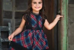 EVERLY DRESS BLACK WATCH TARTAN 7 EVERLY DRESS BLACK WATCH TARTAN -Fashion Dress-Trish Scully everlybw2