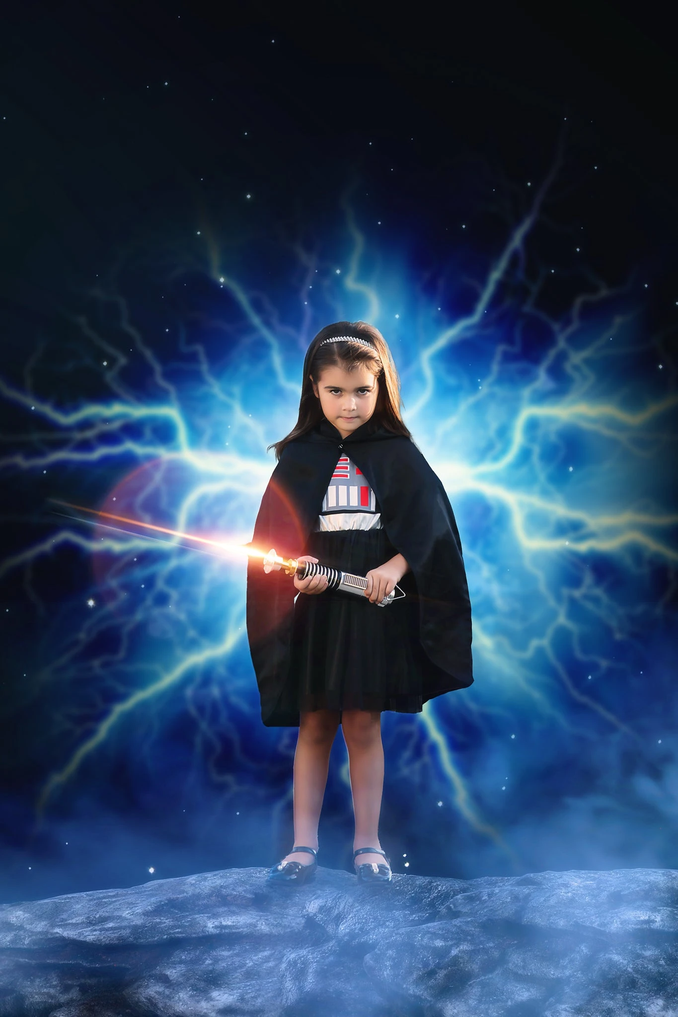 THE GALAXY VILLAIN DRESS & CAPE SET 3 THE GALAXY VILLAIN DRESS & CAPE SET