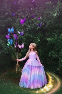 MARIPOSA GOWN WATERCOLORS 9 MARIPOSA GOWN WATERCOLORS -Fashion Dress-Trish Scully mariposarnbw