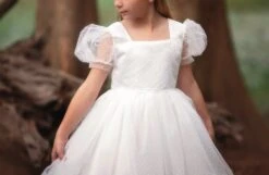 NORALEE DRESS WHITE 6 NORALEE DRESS WHITE -Fashion Dress-Trish Scully noraleecloseup