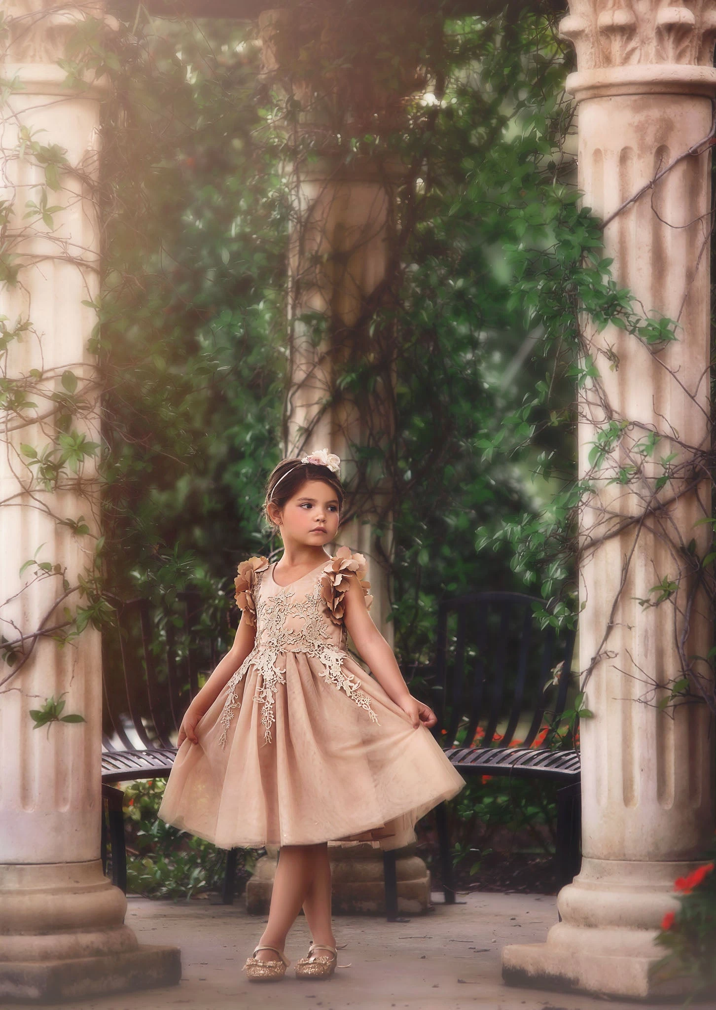 BIANCA DRESS GOLD 3 BIANCA DRESS GOLD - Image 2