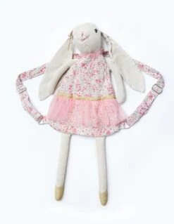BUNNY FLORAL BACKPACK -Fashion Dress-Trish Scully rabbitpflor