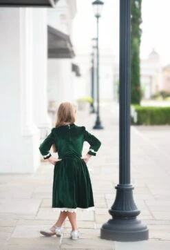 ROWAN DRESS EMERALD -Fashion Dress-Trish Scully rowanem3