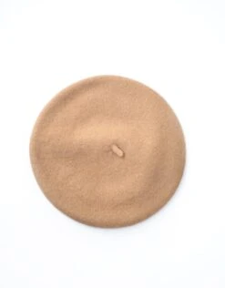 CELESTE BERET CAMEL -Fashion Dress-Trish Scully tanberet
